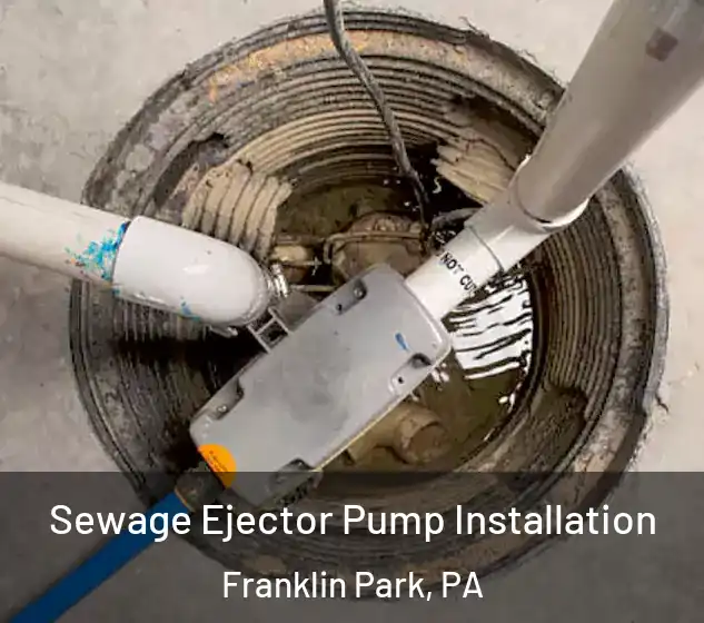  Sewage Ejector Pump Installation Franklin Park, PA