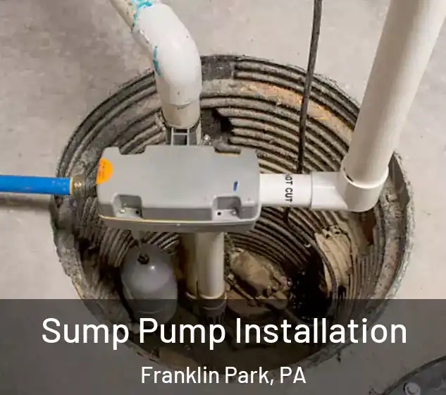  Sump Pump Installation Franklin Park, PA